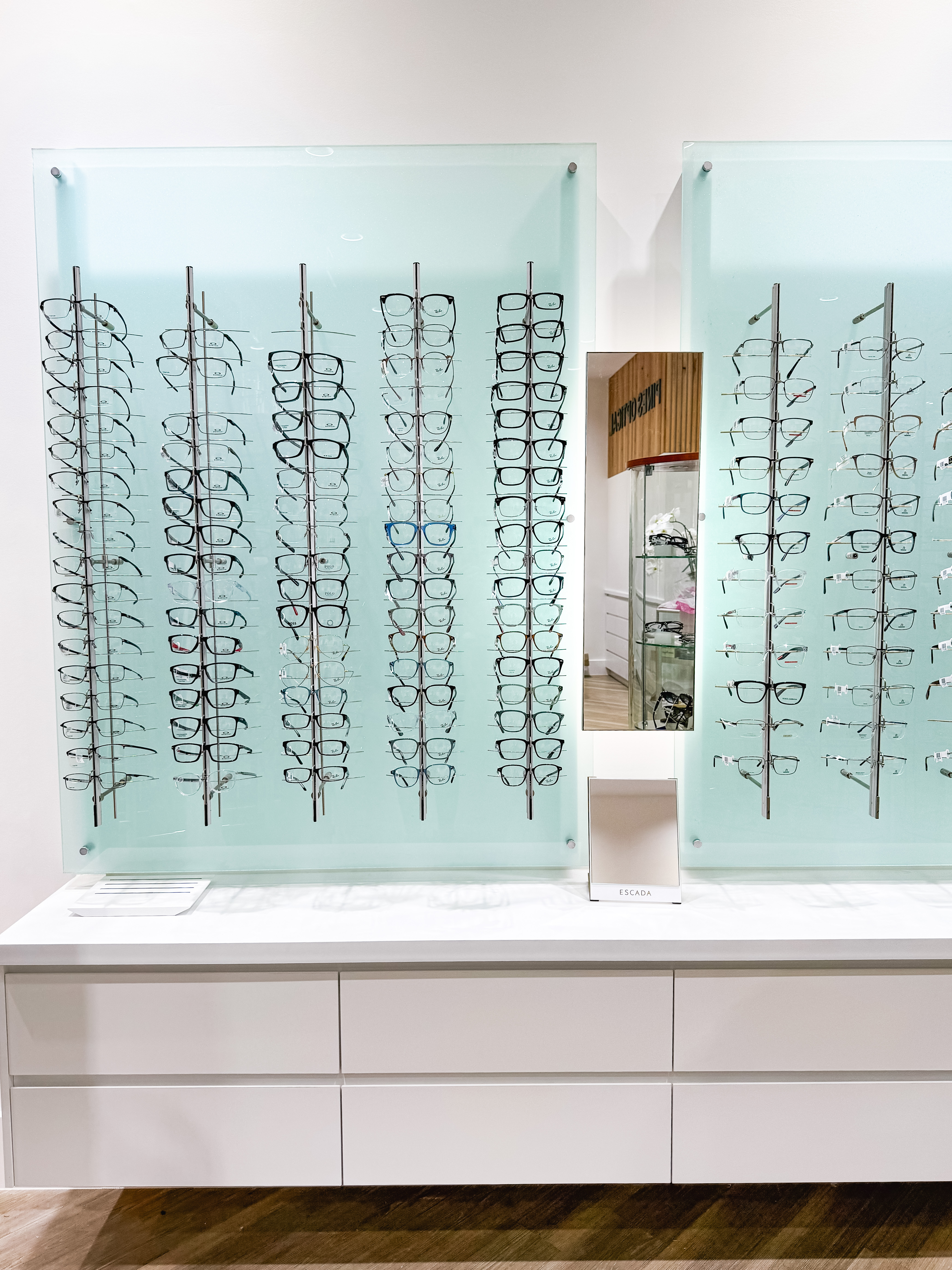 pines optical shop fitout