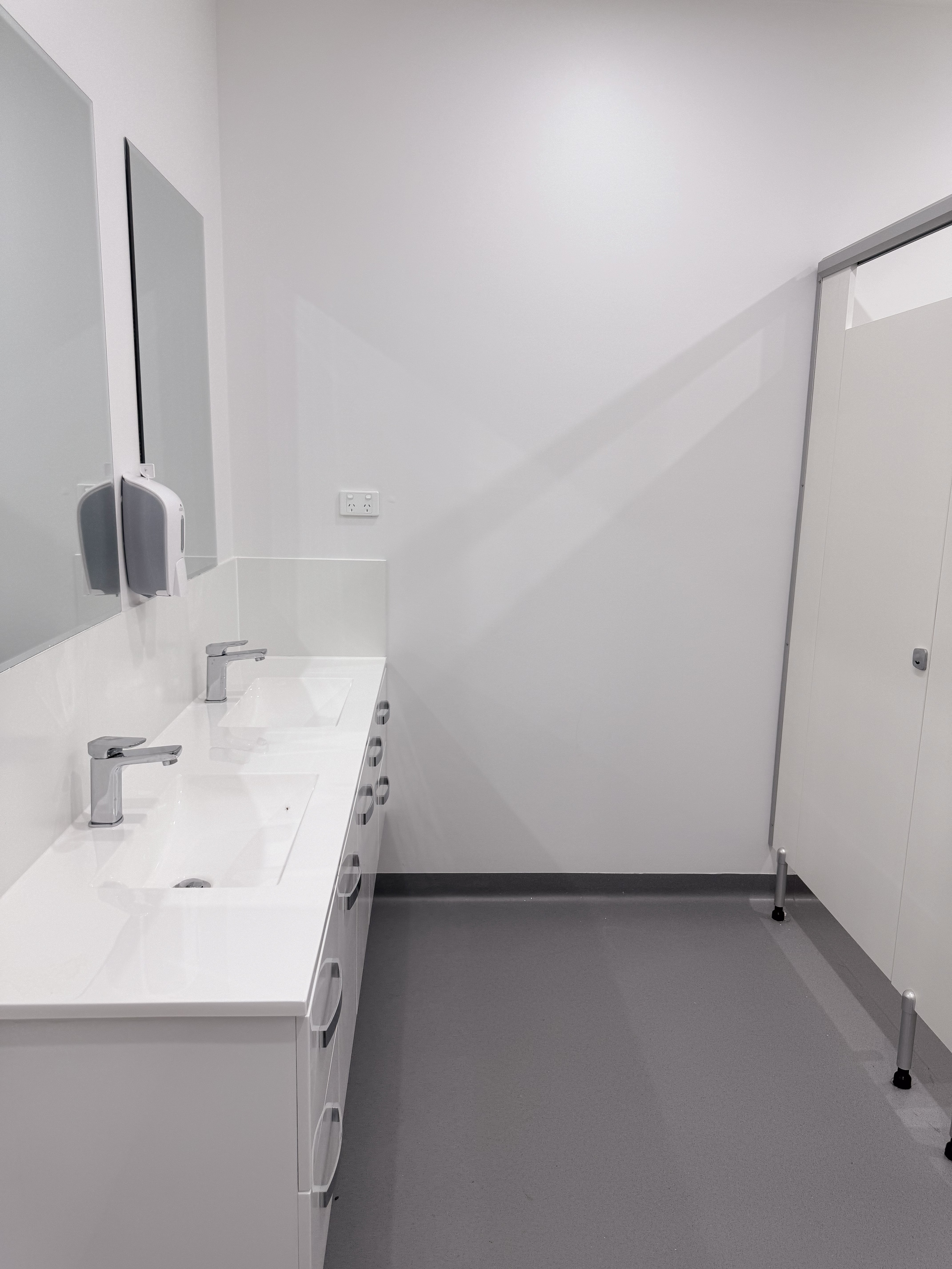 greek church toilet fitout