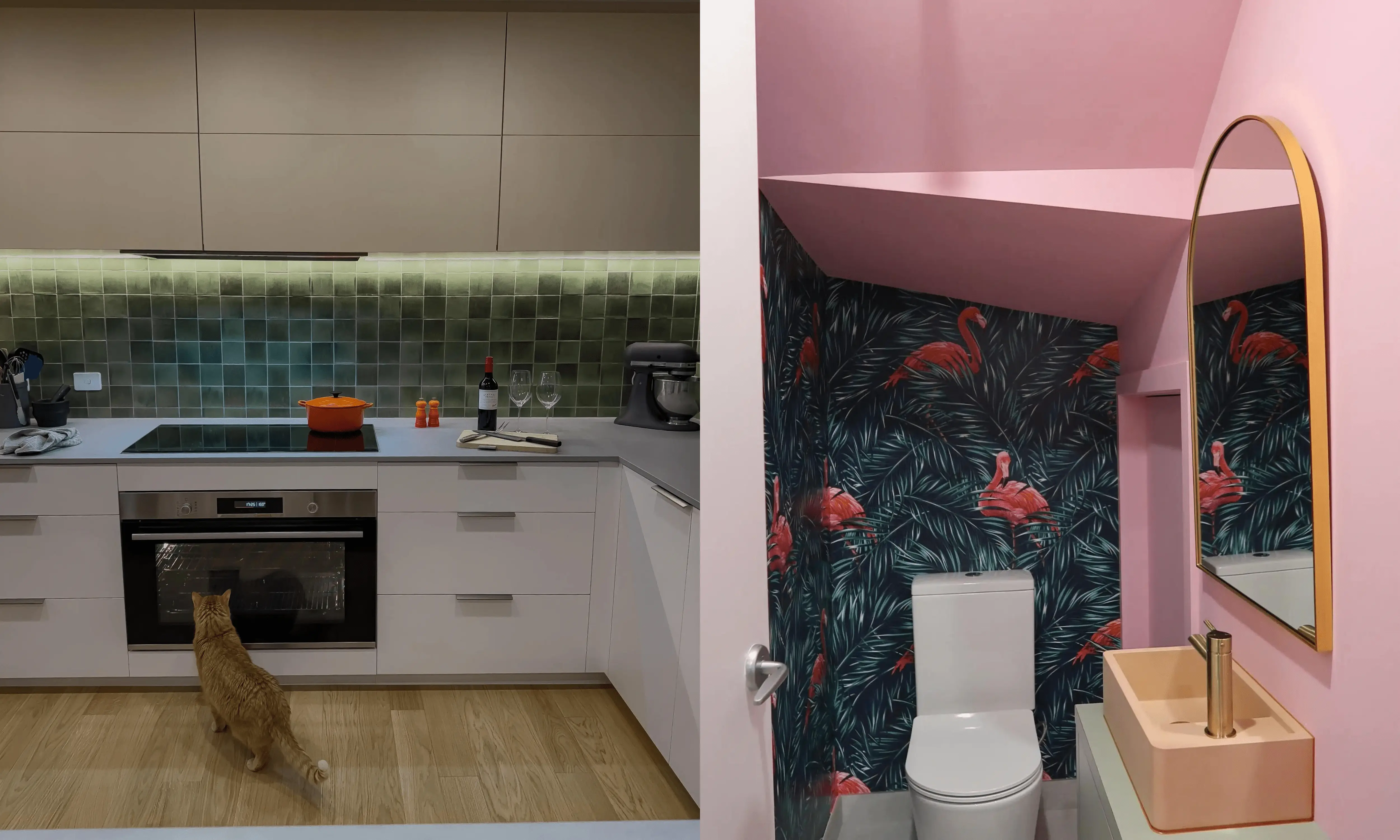 Elm st kitchen and powder room reno