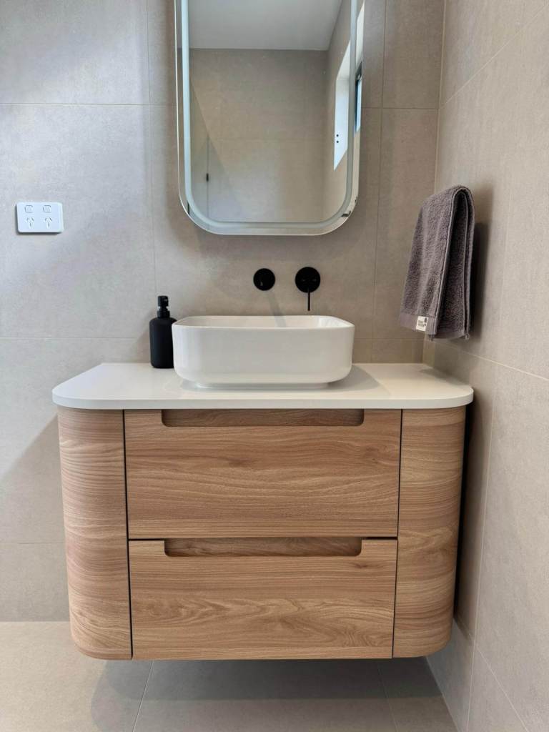 251 Mitcham Road After Ensuite Vanity Cabinet