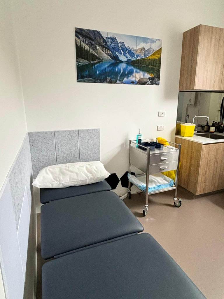 2 Bridge Road After Consultation Room Bed