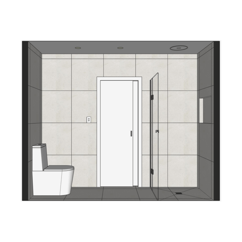 Main Bath Elevation C 205 Bastings Street