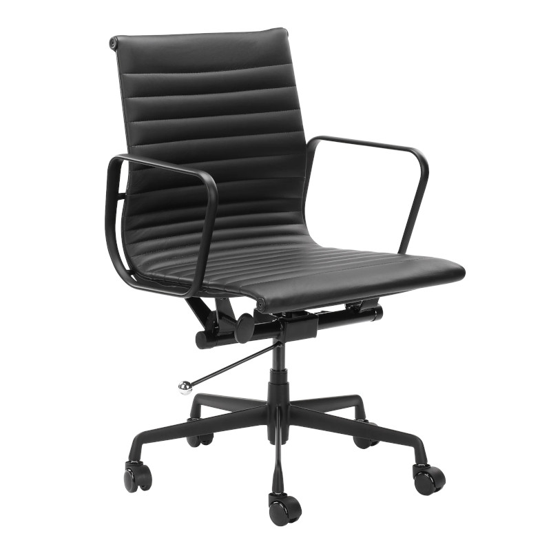 Berkeley Black Frame - Black Desk Chair