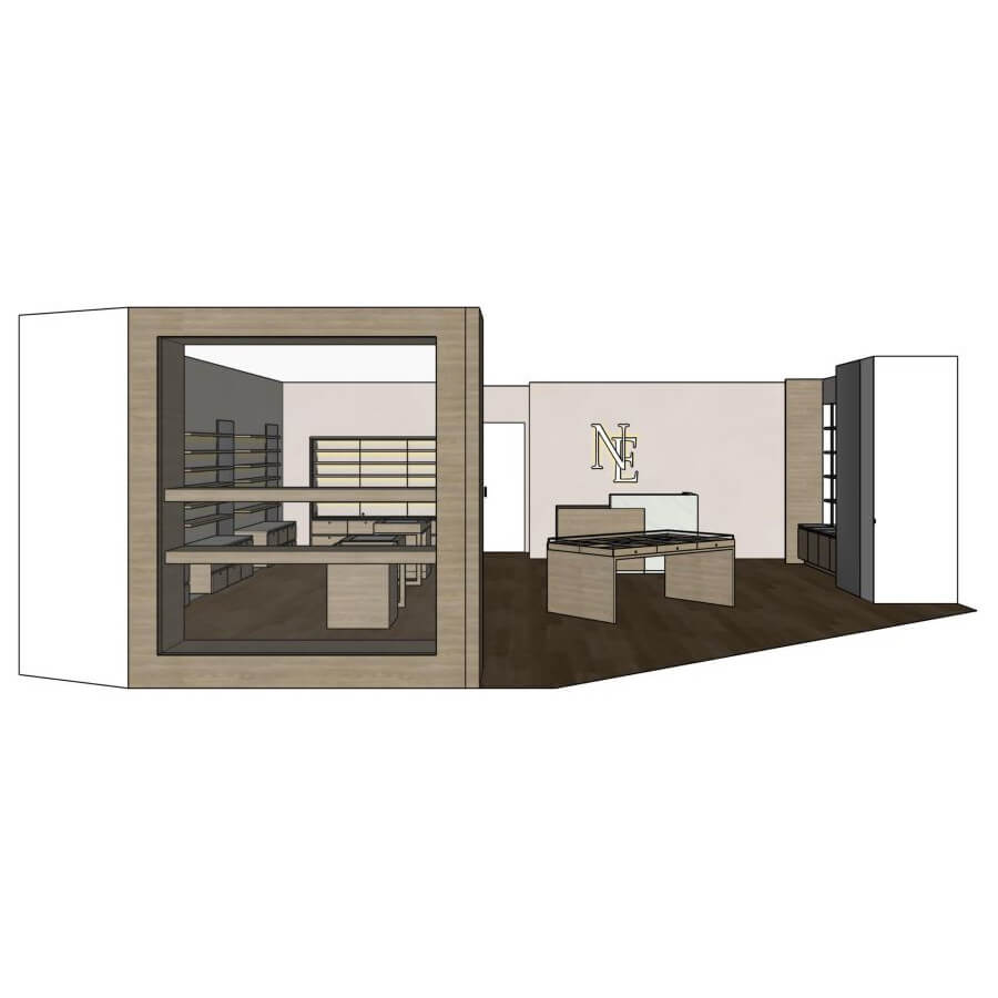 Northcote Eyes Design Front of Shop Elevation A