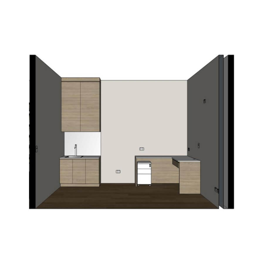 Northcote Eyes Design Room 1 Elevation D