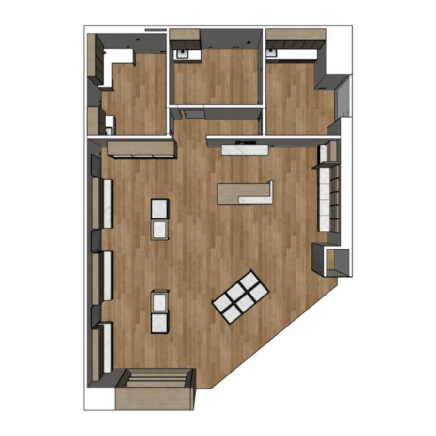 Northcote Eyes Design Top Elevation