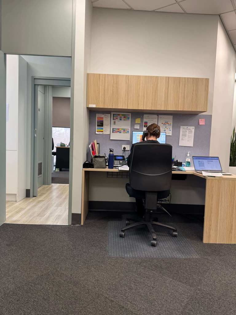 WUME Epworth Desk Near The Hallway