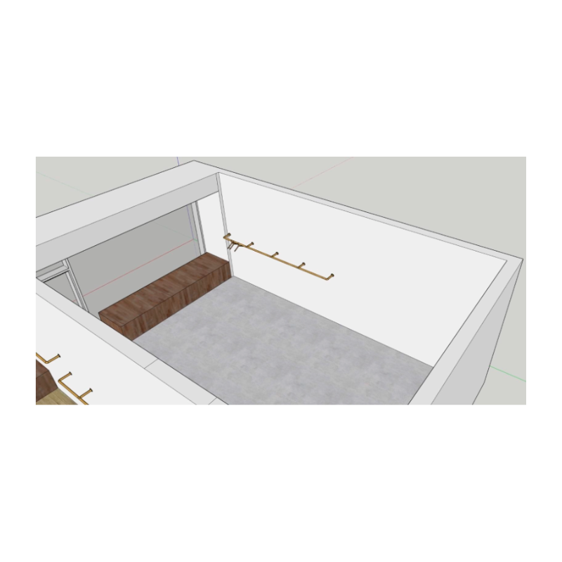 IDAH-Clothes Rack Design-Elevation D1