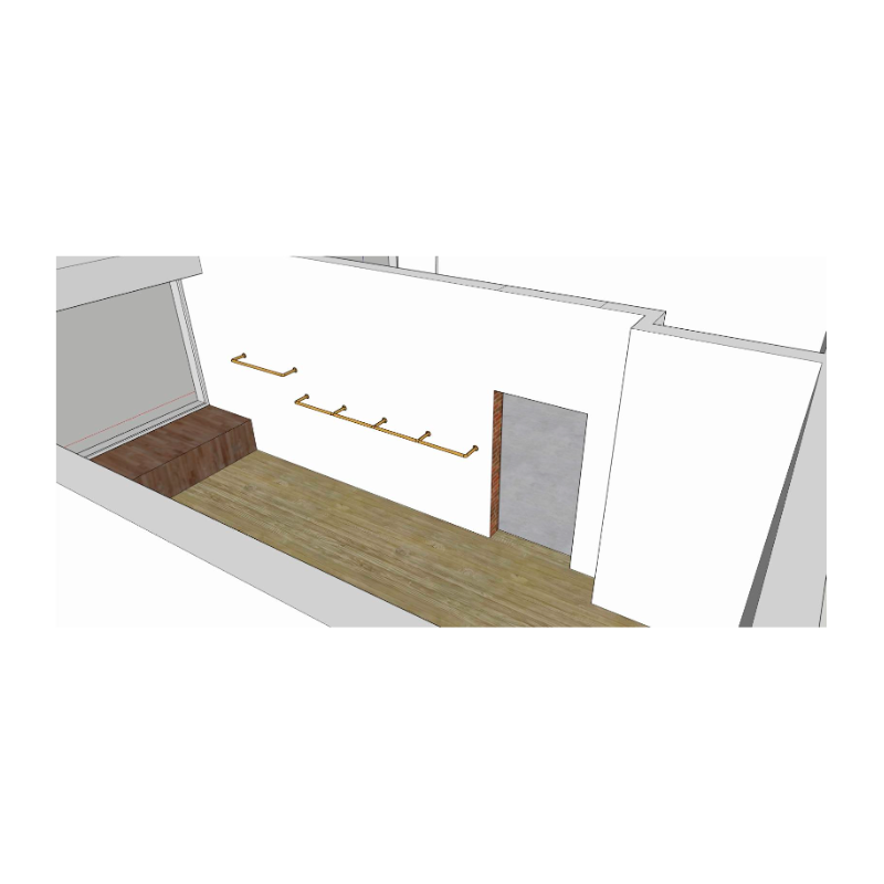 IDAH-Clothes Rack Design-Elevation D3